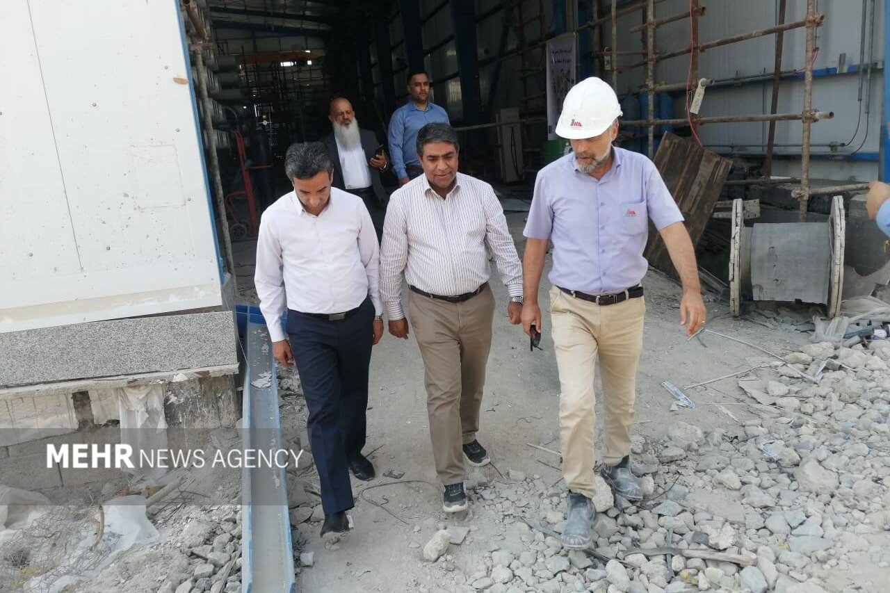 فاز نخست آب‌شیرین‌کن چارک ظرف دو ماه آینده وارد مدار می‌شود