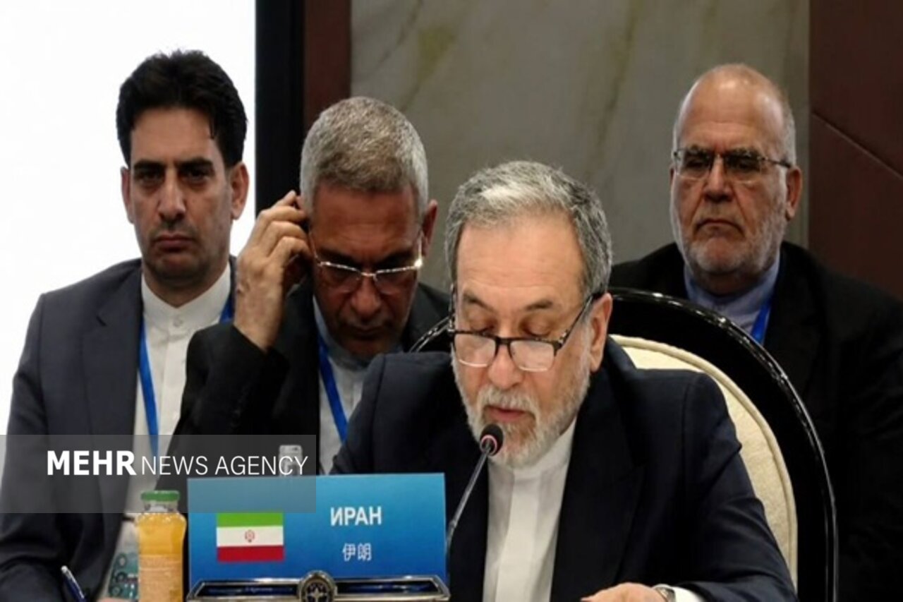 عراقچی: زمان نقش‌آفرینی مؤثر شانگهای در دفاع از حقوق بین‌الملل است