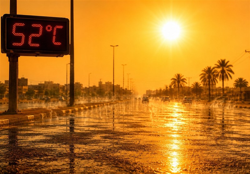 ماندگاری گرمای شدید در ایران