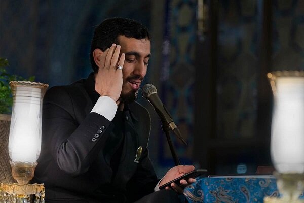 مراسم چهارپایه خوانی عصر شهادت امام رضا(ع) در حرم رضوی