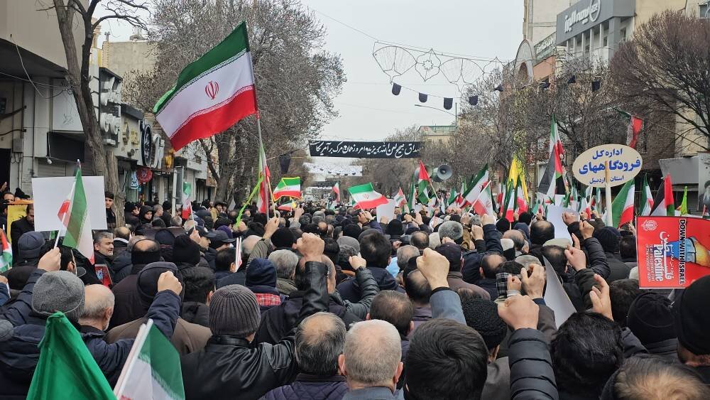آغاز راهپیمایی روز قدس در اردبیل