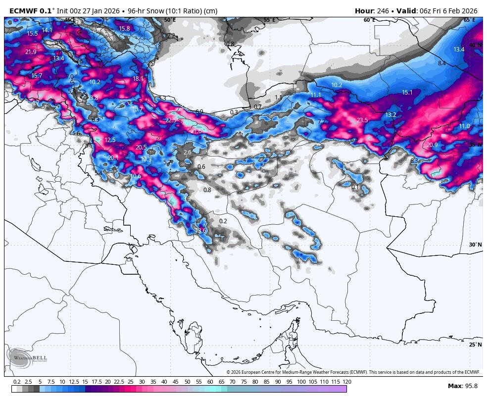 هشدار آب و هوا؛ تداوم بارندگی شدید در اکثر نقاط کشور تا روز چهارشنبه