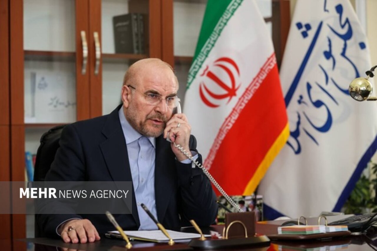 قالیباف: با جدیت پیگیر خاتمه جنگ در لبنان هستیم