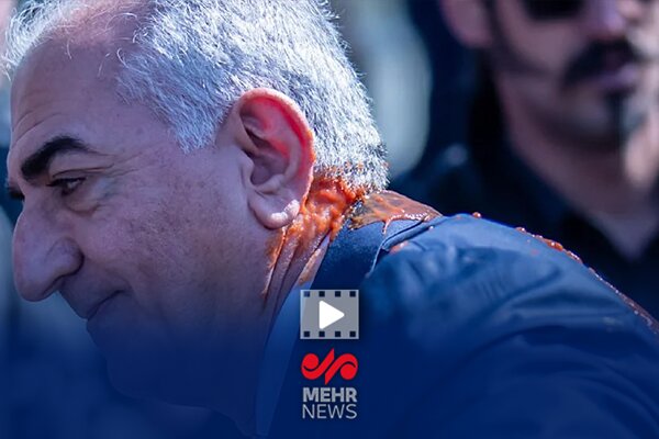 پذیرایی از رضا پهلوی با سس خرسی!