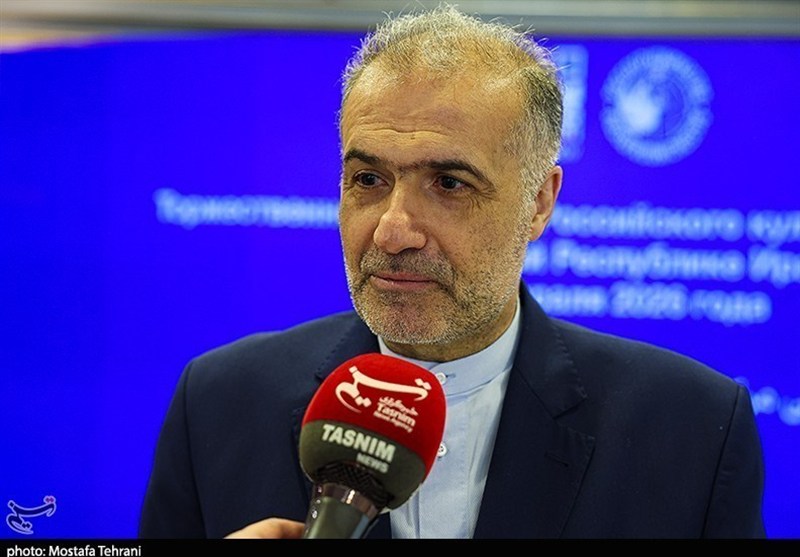 اختصاصی| سفیر ایران در روسیه: بخش شرقی کریدور شمال به جنوب فعال است