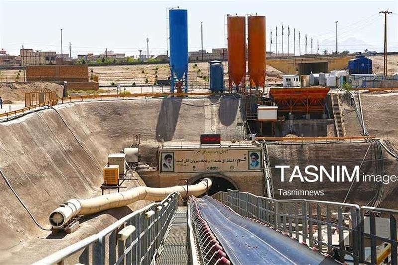 حفاری تونل خط یک متروی قم تا ایستگاه جمکران به پایان رسید