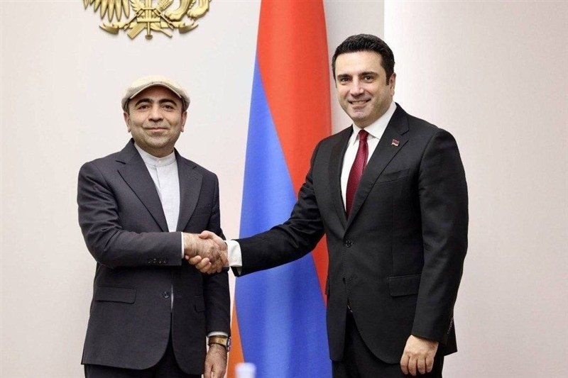 رایزنی سفیر ایران با دبیر شورای امنیت ملی ارمنستان