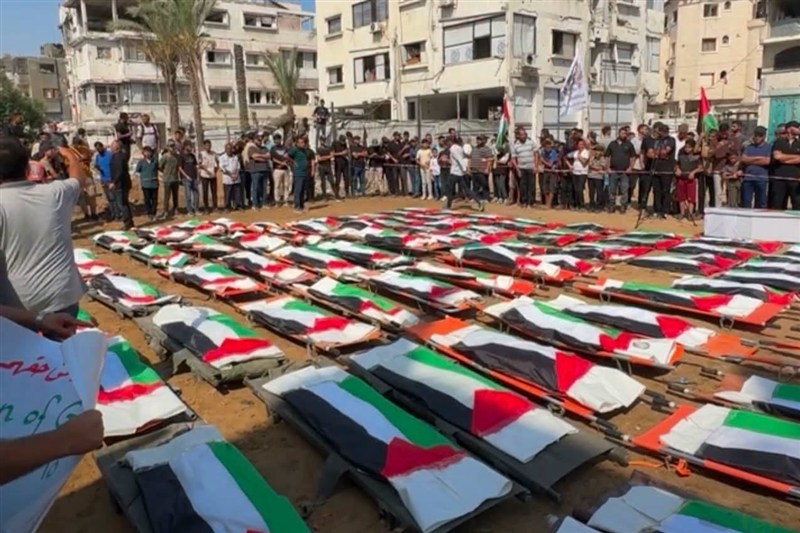 جنبش المجاهدین: پیکر 112 شهید فلسطینی، شاهدی بر وحشیگری صهیونیست‌هاست