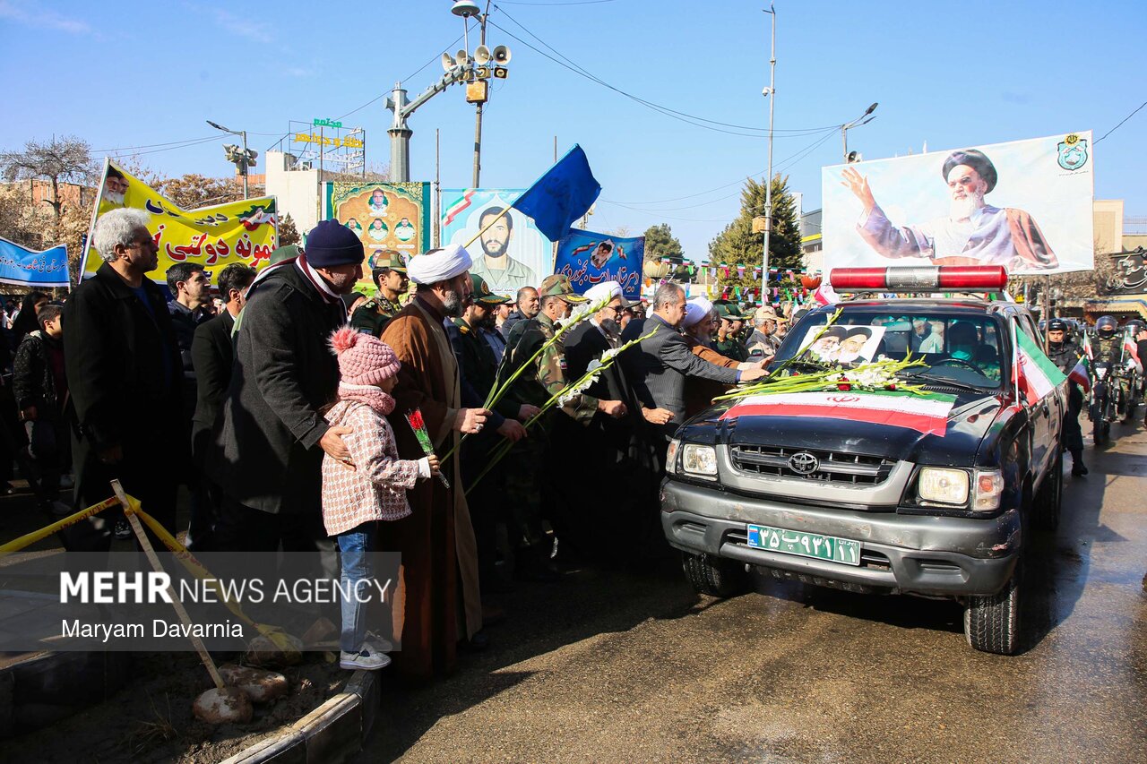 مراسم بزرگداشت یوم الله 12 بهمن در بجنورد