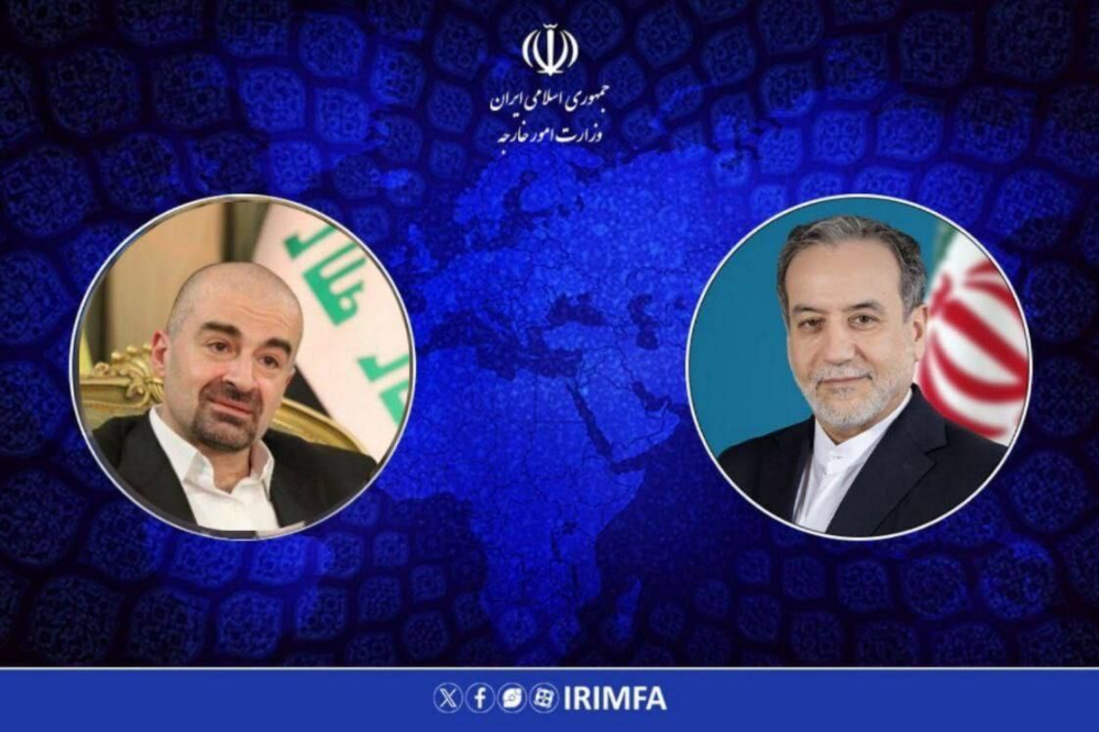 گفت و گوی تلفنی وزیر امور خارجه با رئیس اتحادیه میهنی کردستان عراق