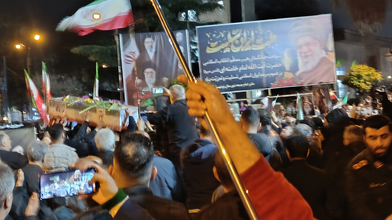 شب وداع با پیکر مطهر شهید «محمد محمدپور» در نوشهر