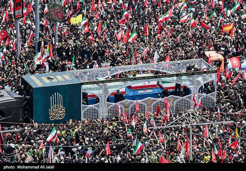 ساعت 17، زمان پایان مراسم تشییع در تهران است