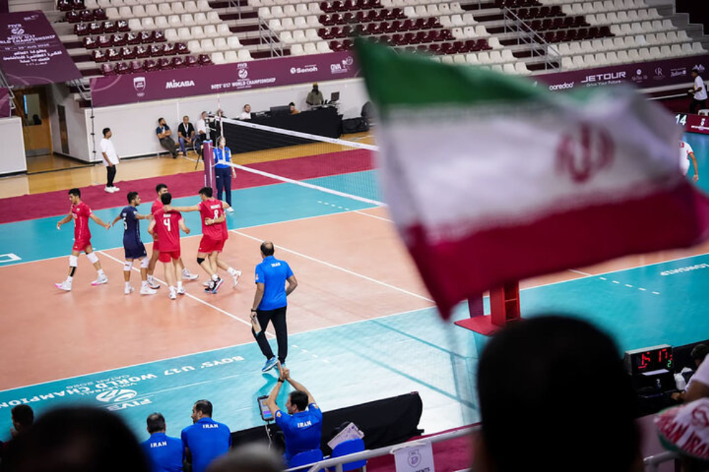 کامبک تماشایی نوجوانان والیبال ایران