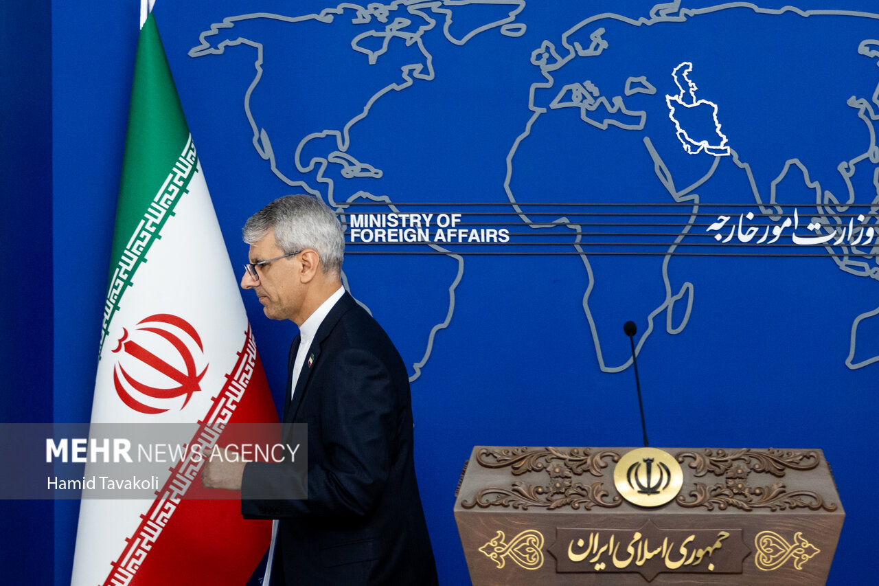 نشست خبری سخنگوی وزارت امور خارجه