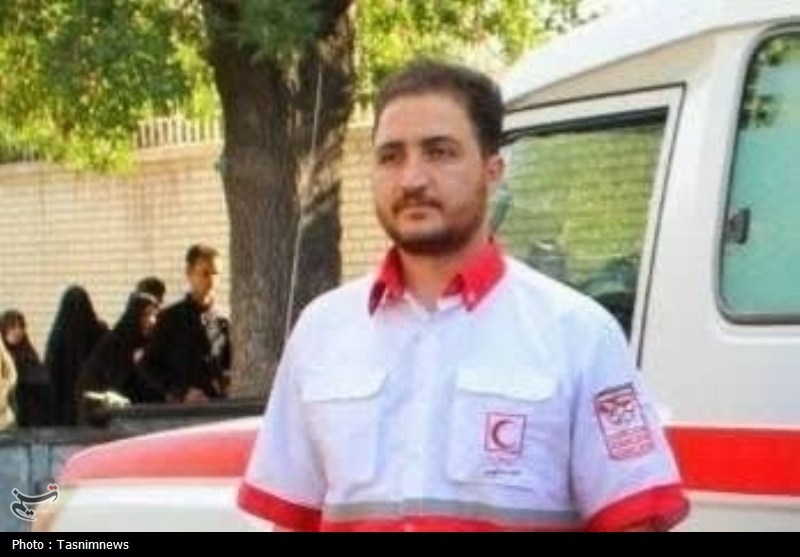 شهادت امدادگر زنجانی در حمله آمریکایی -صهیونی به حسینیه اعظم زنجان