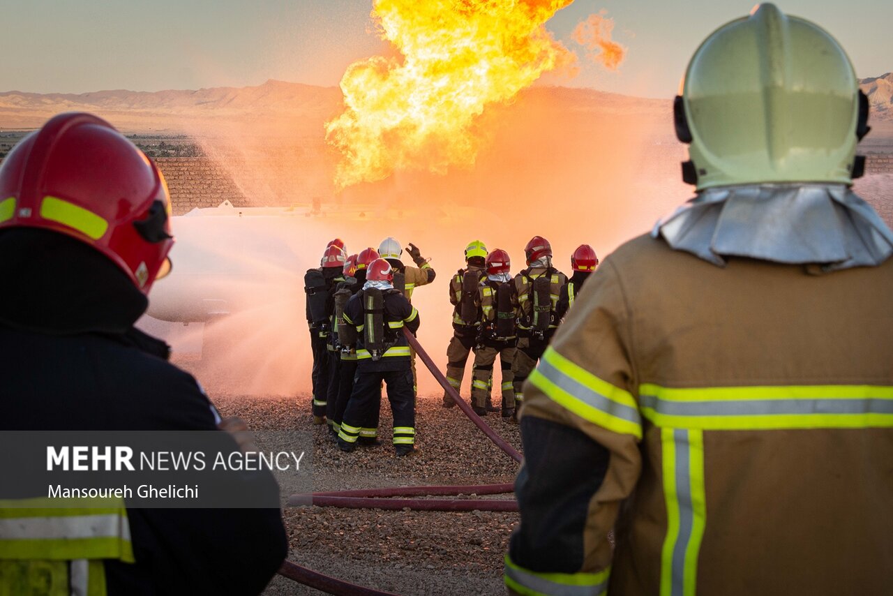 ثبت ۴۸ مورد اطفای حریق طی بهمن‌ماه در قرچک