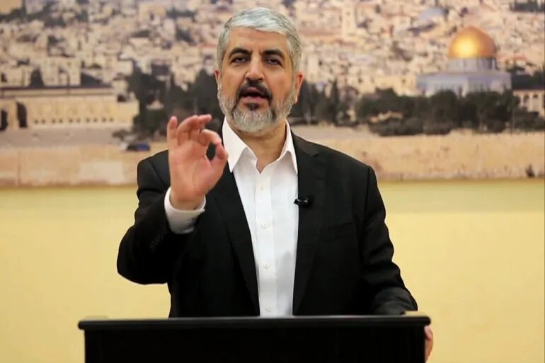 هدف اسرائیل از خلع سلاح فلسطینی ها از سخنان خالد مشعل