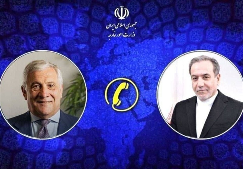 گفتگوی تلفنی وزیر خارجه ایتالیا و عراقچی