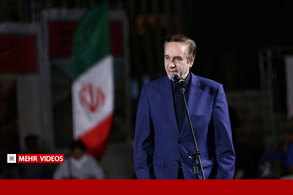 اجرا  گلریز در مراسم بزرگداشت هفته هنری بسیج