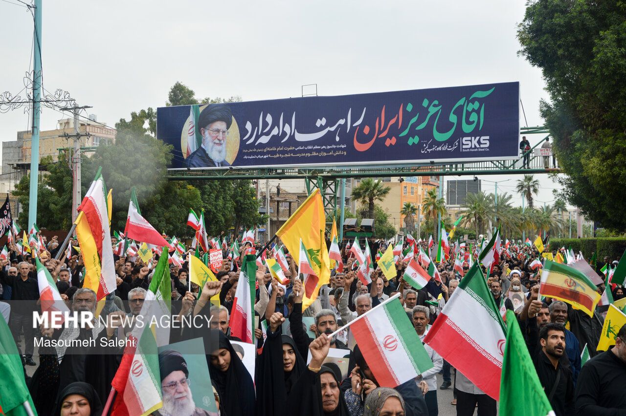 برای حفظ ایران، سنگر ما خیابان؛ هرمزگانی‌ها خیابان را خالی نخواهند کرد