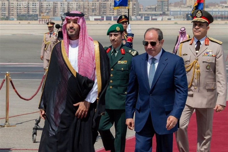 بیانیه ریاست جمهوری مصر در خصوص دیدار بن سلمان و السیسی