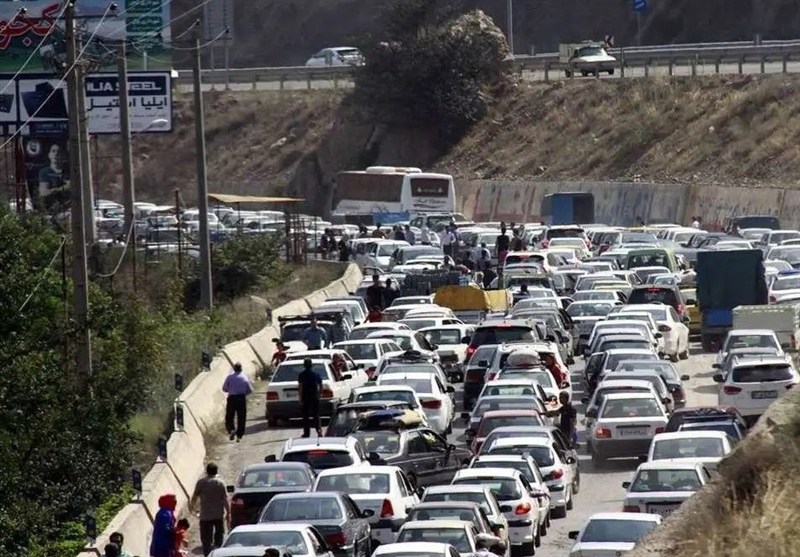 ترافیک سنگین در هراز و 3 محور منتهی به تهران