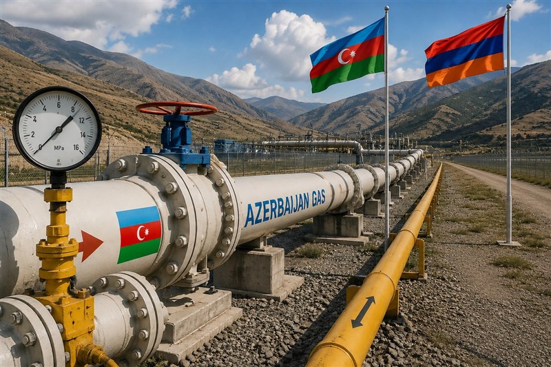عزم ارمنستان برای دریافت گاز جمهوری آذربایجان