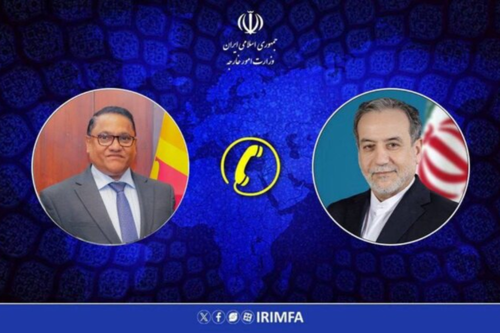 عراقچی از همتای سریلانکایی خود قدردانی کرد