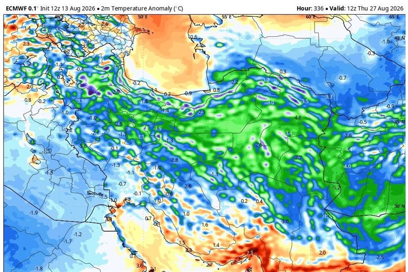طی 30 سال گذشته رخ داد؛رکوردشکنی «دما» و «میزان بارش» در خراسان رضوی