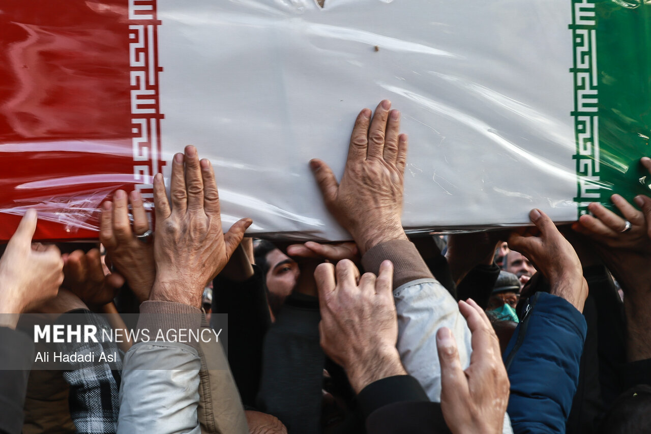 مراسم تشییع شهدای خوزستان امروز در چهار شهرستان برگزار می‌شود