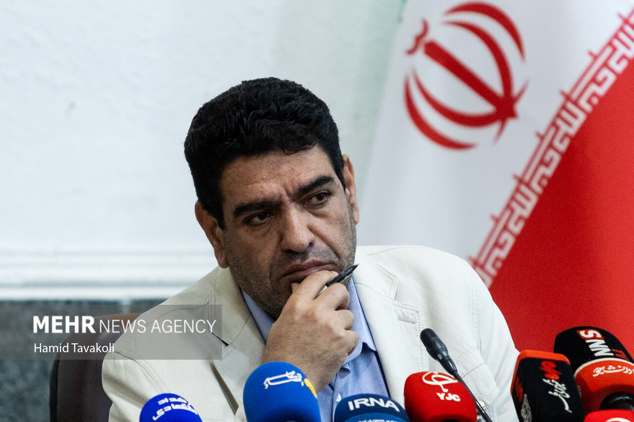 نشست خبری احمد بیگدلی