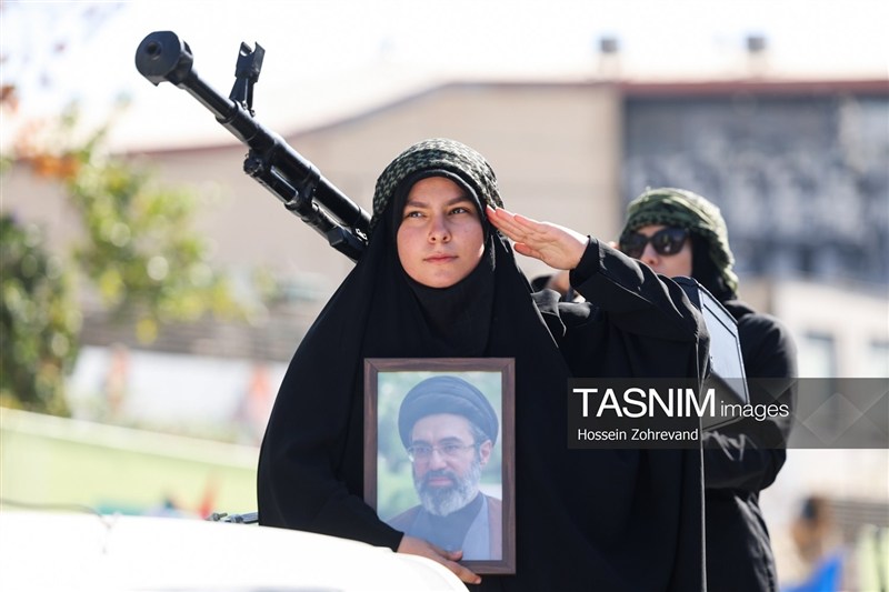 بازتاب رژه جان فدایان ایران در رسانه انگلیسی