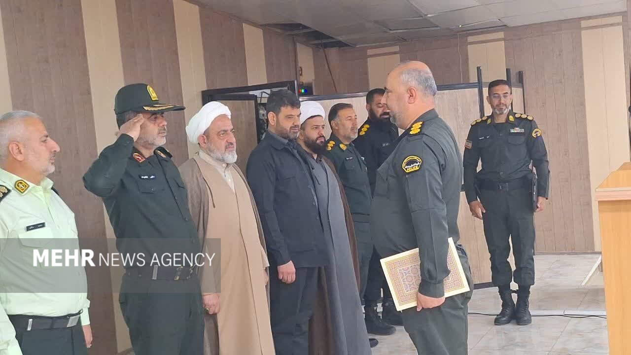 رضا علی بخشی فرمانده انتظامی ورامین شد