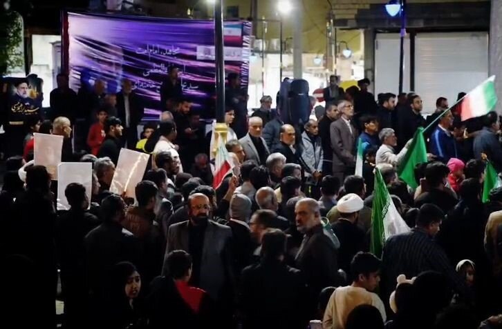 اقامه عزای پیشوای بزرگ مسلمانان در دشتی
