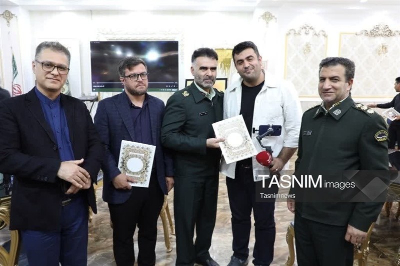 تقدیر رئیس پلیس استان زنجان از مدیر خبرگزاری تسنیم