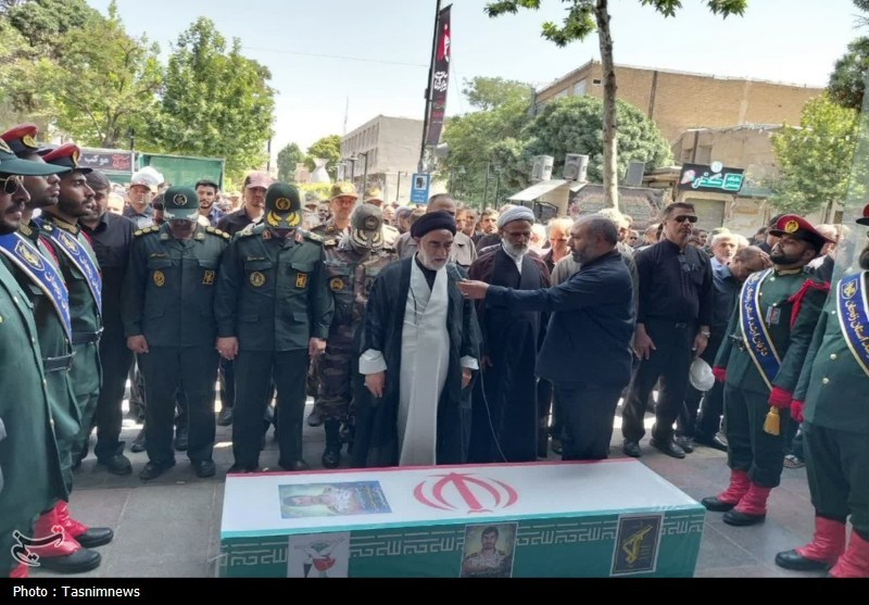 پیکر شهید «یوسف محمدی» در زنجان تشییع و به خاک سپرده شد