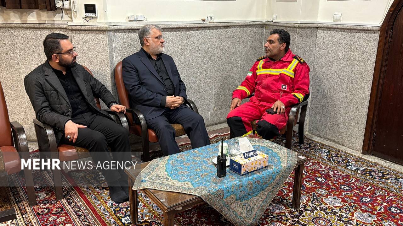 بازدید میدانی استاندار تهران از آتش‌نشانی