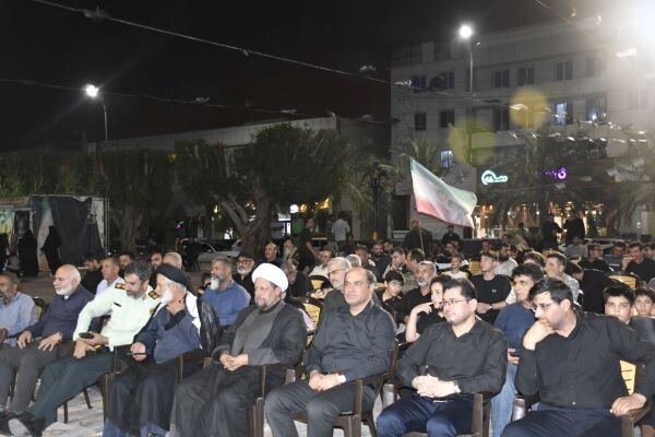 مراسم «آقای شهید ایران» در ساحل عسلویه برگزار شد