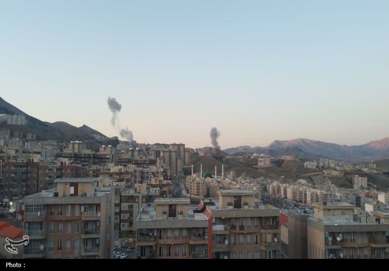 گزارش تسنیم از حمله آمریکا-صهیونی به سنندج+تصاویر