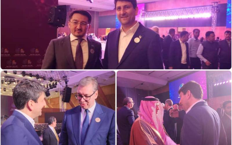  دیدارهای رسمی وزیر ارتباطات با مقامات عالی رتبه سایر کشورها در حاشیه اجلاس هوش مصنوعی هند