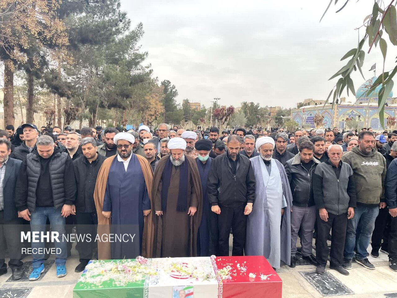 تشییع شهید پاسدار عباس انبارداران در قرچک