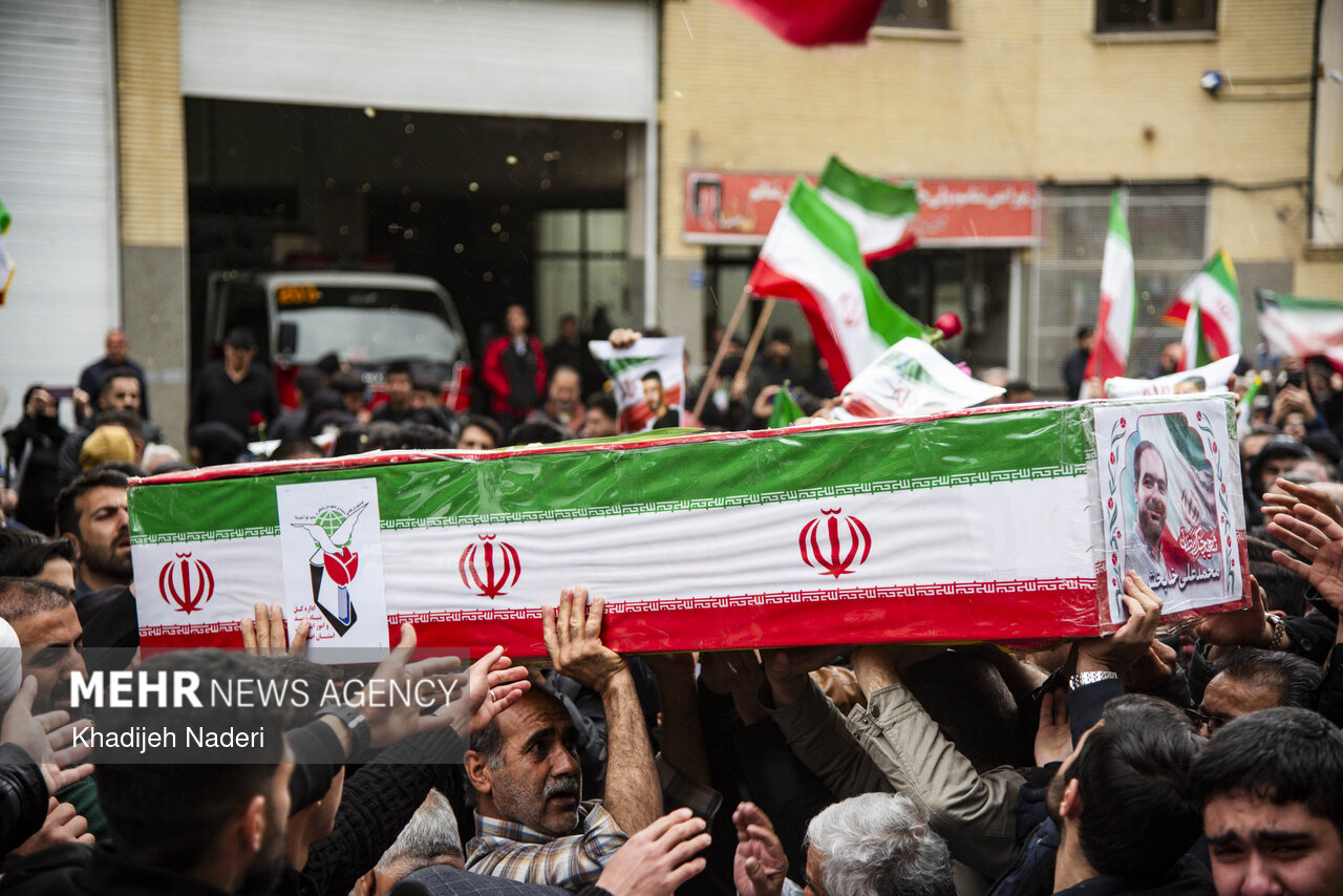 زمان تشییع پیکر پدر و پسر شهید در آبادان اعلام شد