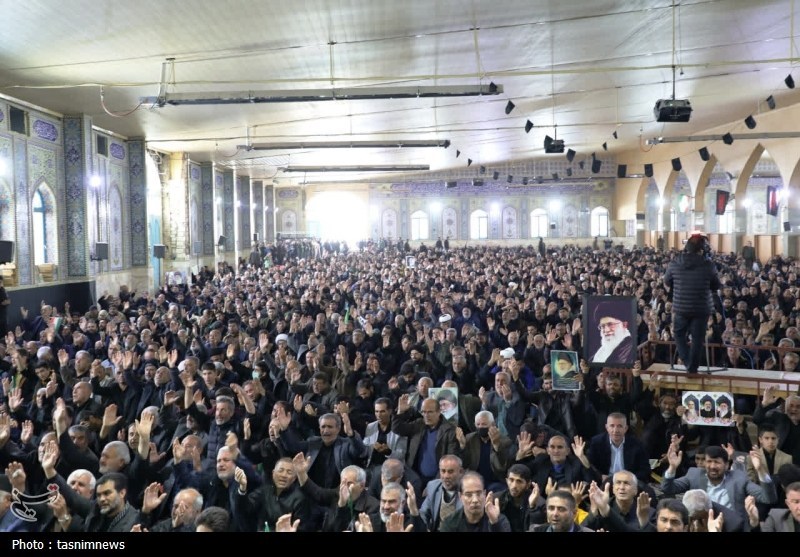 عزاداری یاسوجی‌ها در فراق رهبر شهید انقلاب+تصاویر