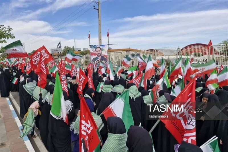 میدان آزادی تا گلستان شهدا؛ اصفهان با "جان‌فدایان ایران"به میدان آمد