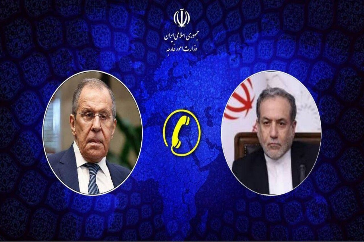 عراقچی و لاوروف تلفنی گفتگو کردند