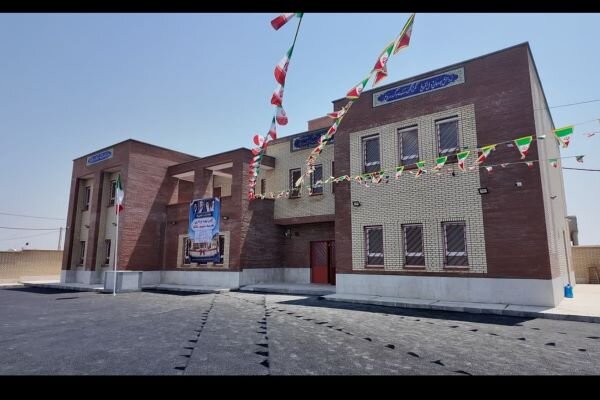 مدرسه دخترانه شهید یگانه روستای بنه‌گز به بهره‌برداری رسید