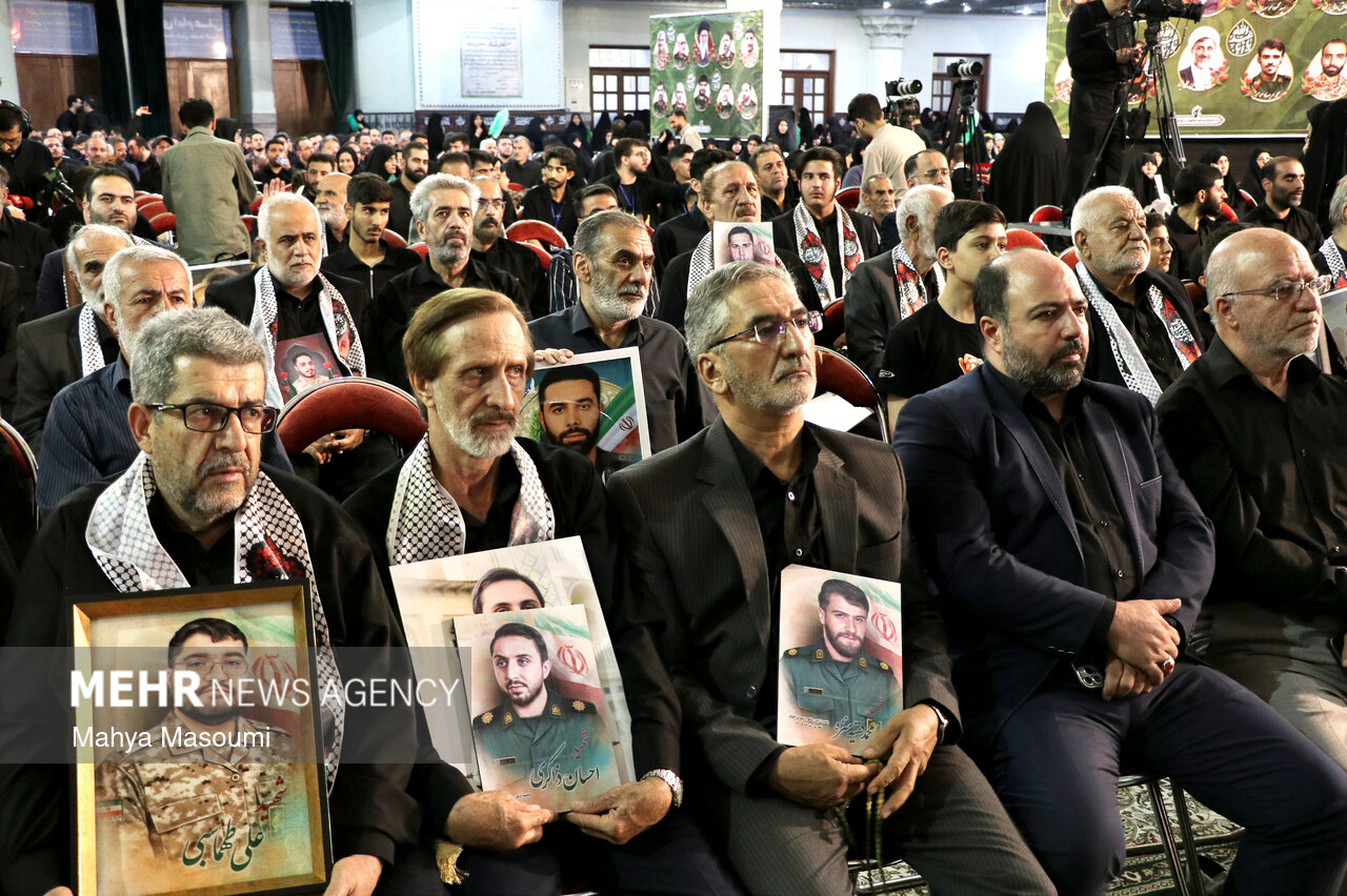 مراسم گرامیداشت شهدای اقتدار در شهر ری