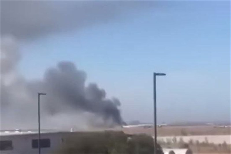سقوط و انهدام یک جنگنده اف 35 ارتش آمریکا