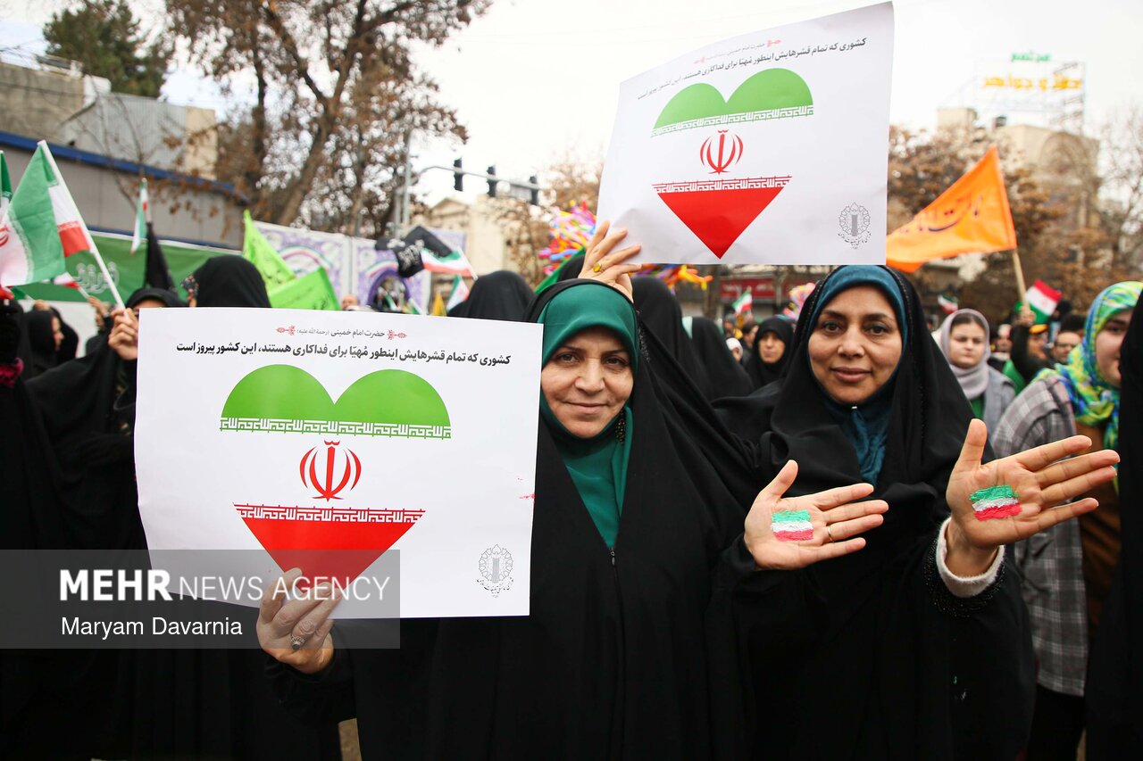 راهپیمایی ۲۲ بهمن در بجنورد