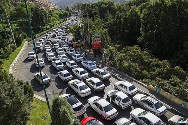 ترافیک در محورهای شمالی کشور جز فیروزکوه سنگین شد